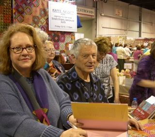 Liza and Kaffe in Chicago at a book signing