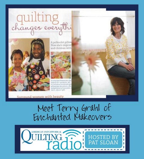 Pat Sloan   American Patchwork and Quilting radio Terry Grahl guest