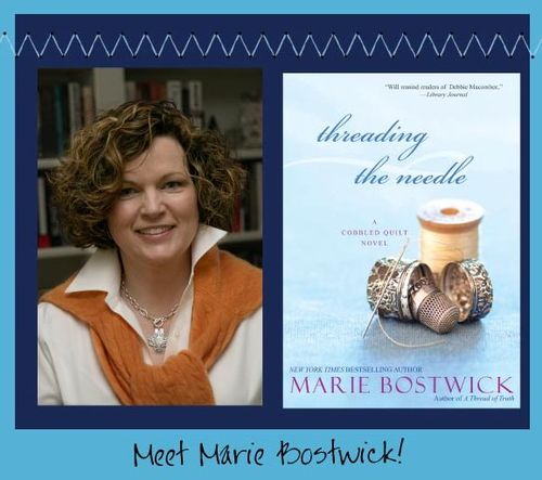 Pat   sloan interview with marie bostwick guest button