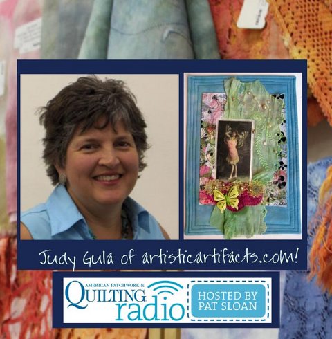 Pat Sloan American Patchwork and Quilting radio Judy Gula guest