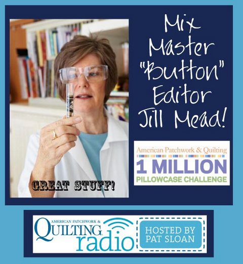 Pat Sloan American Patchwork and Quilting radio Jill Mead guest