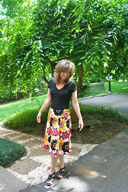Kim and skirt Kim and skirt