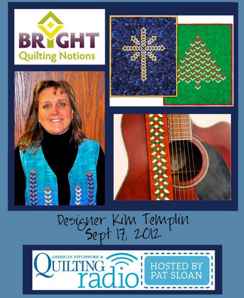 Pat Sloan American Patchwork and Quilting radio Kim Templin guest