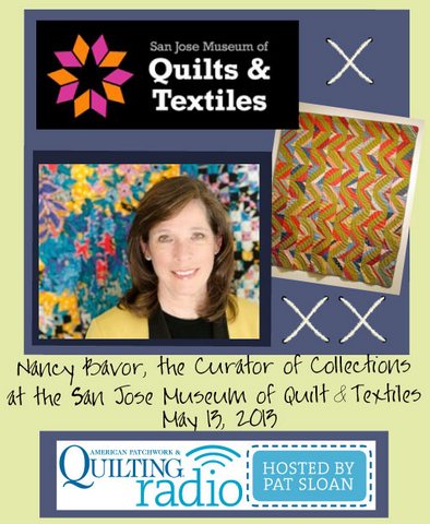 Pat Sloan American Patchwork and Quilting radio Nancy Bavor guest Pat Sloan American Patchwork and Quilting radio Nancy Bavor guest