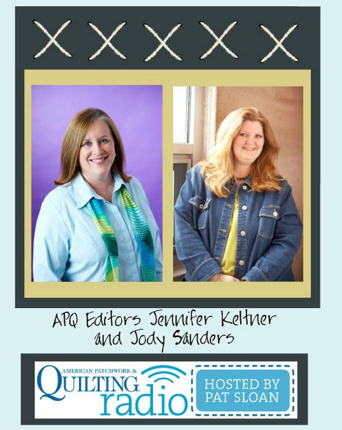 1 Pat sloan apq radio jennifer keltner and jody sanders guest button