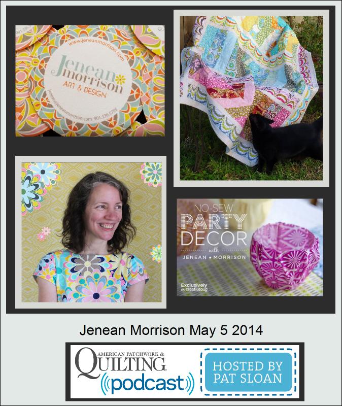 Pat Sloan American Patchwork and Quilting radio Jenean Morrison guest Pat Sloan American Patchwork and Quilting radio Jenean Morrison guest