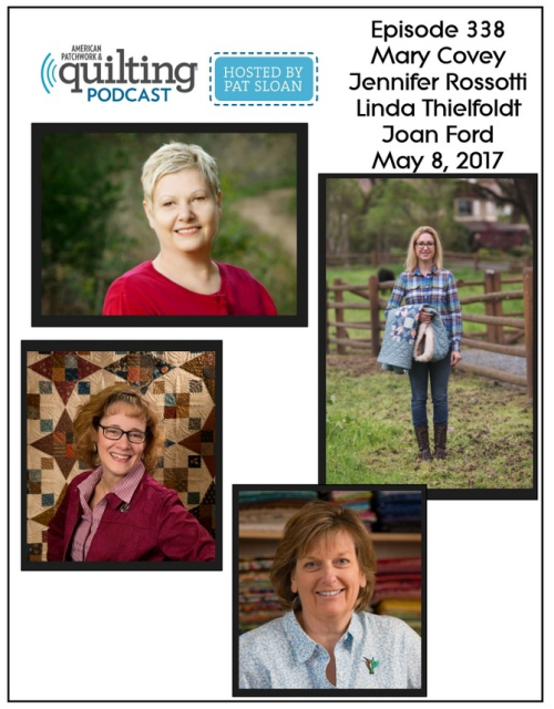 1 American Patchwork Quilting Pocast episode 338