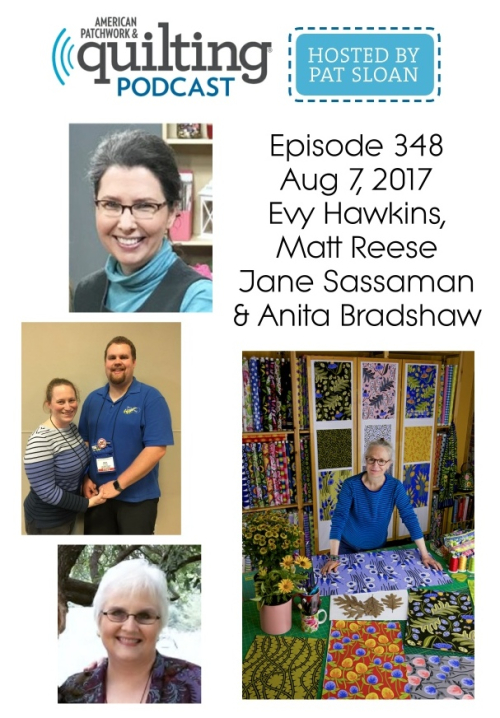1 American Patchwork Quilting Pocast episode 348