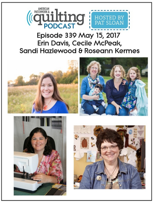 1 American Patchwork Quilting Pocast episode 339