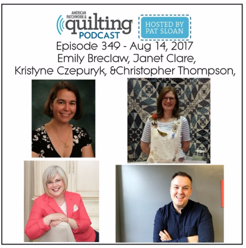 1 American Patchwork Quilting Pocast episode 349