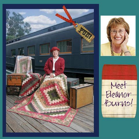 Guest Eleanor Burns of Quilt in a Day