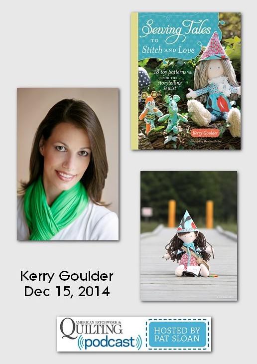 American Patchwork and Quilting Pocast Kerry Goulder Dec 2014