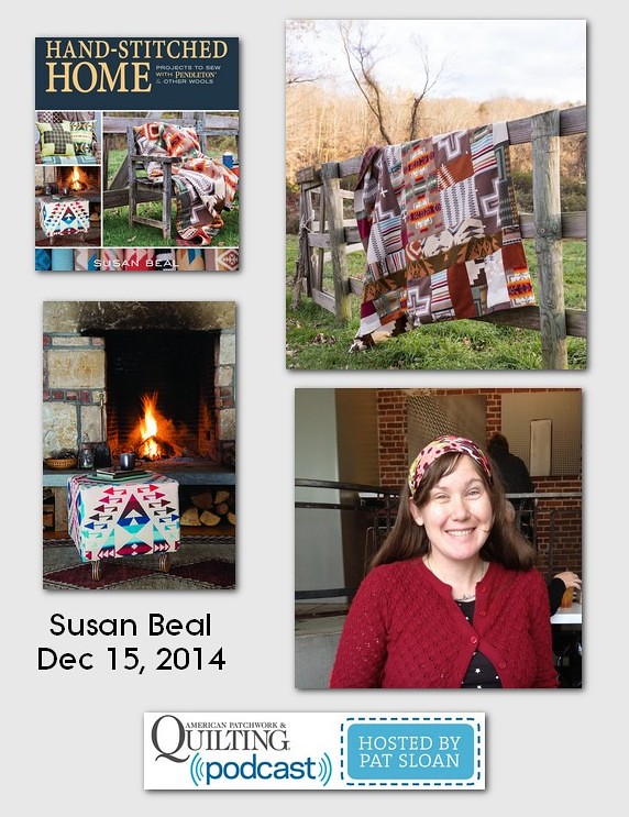 American Patchwork and Quilting Pocast Susan Beal Dec 2014