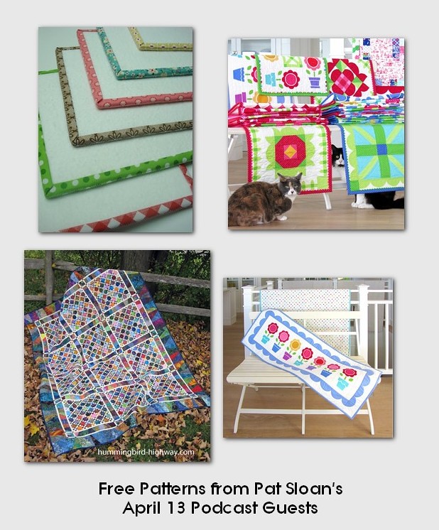 pat sloan apr 13 free patterns