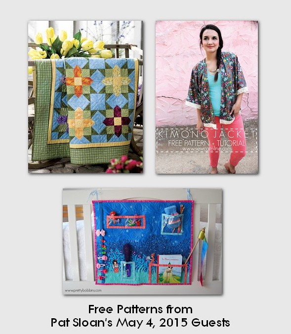 pat sloan may 4 2015 free patterns