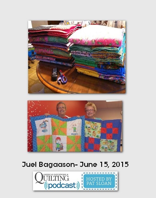 American Patchwork and Quilting Pocast guest Juel Bagaason June 2015